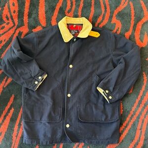 Nautica Men's Dark Blue Chore Jacket